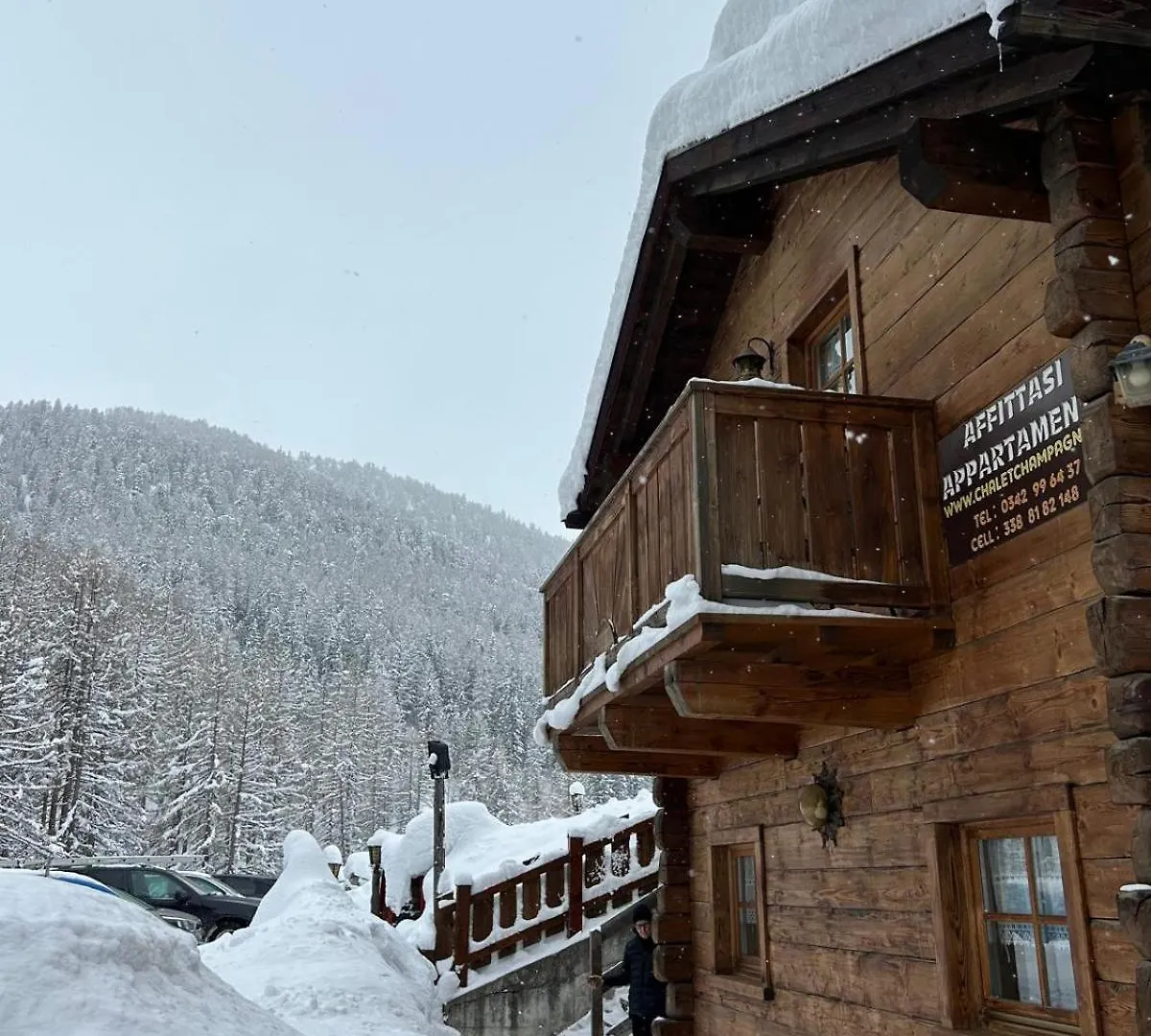 דירה ליביניו Chalet Champagne